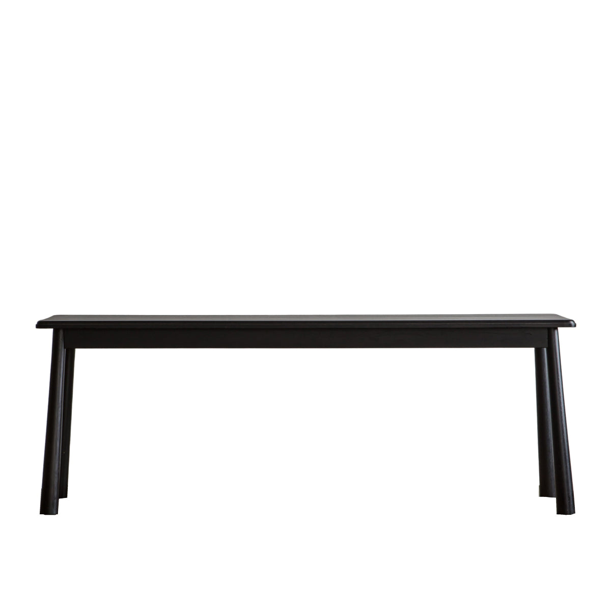 Gallery Direct Wycombe Dining Bench Black 1300x360x460mm