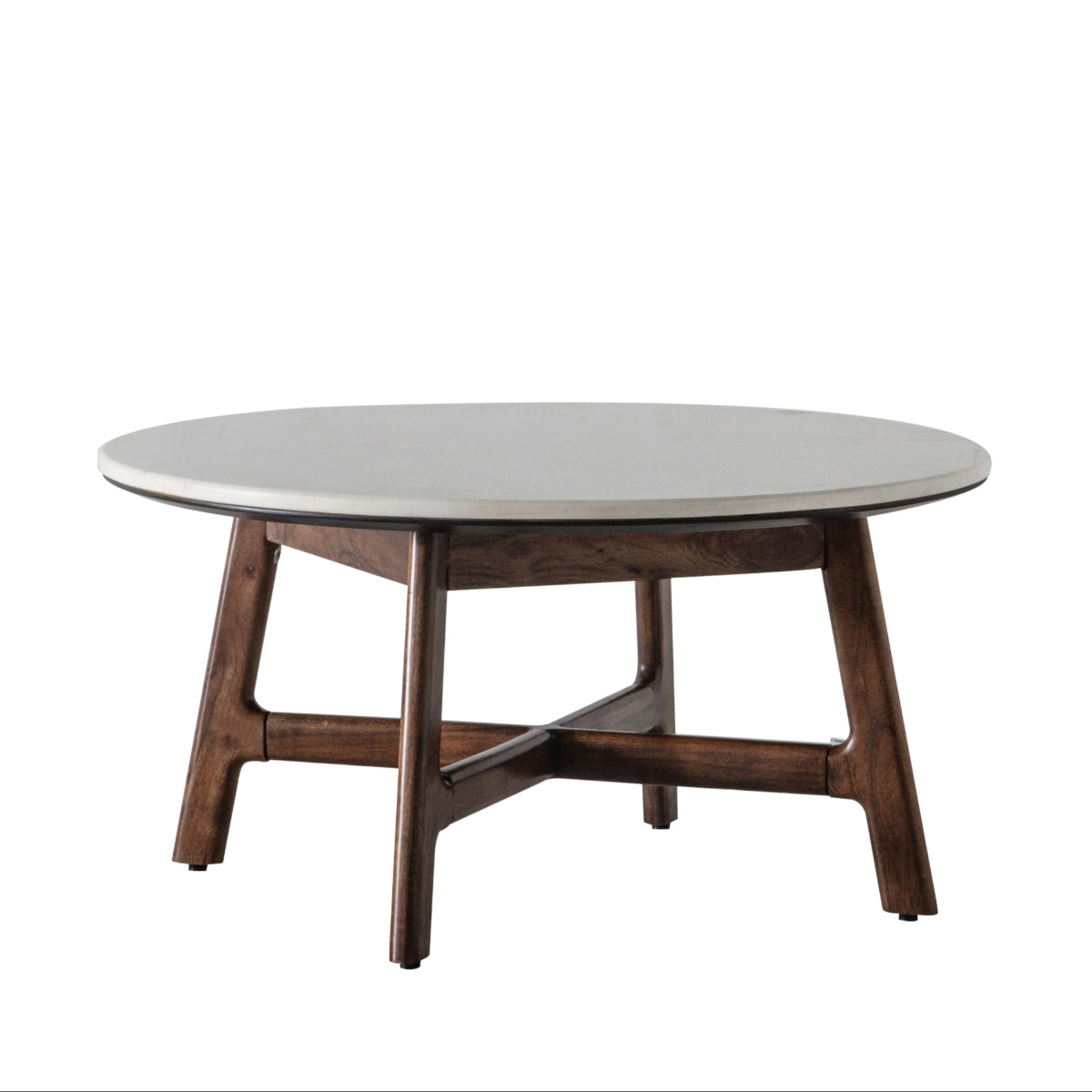 Gallery Direct Barcelona Round Coffee Table 800x800x400mm