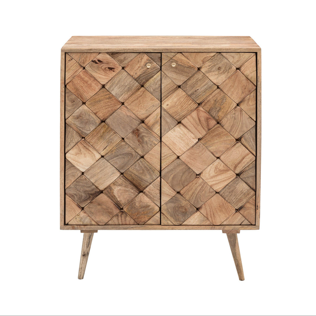 Gallery Direct Tuscany 2 Door Sideboard Burnt Wax 750x450x890mm