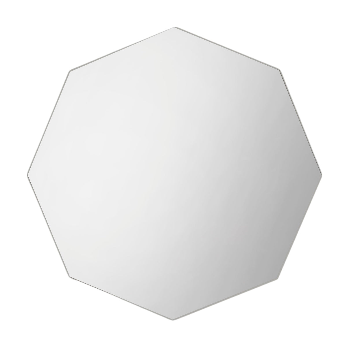 Gallery Direct Bowie Octagon Mirror Silver 800x800mm