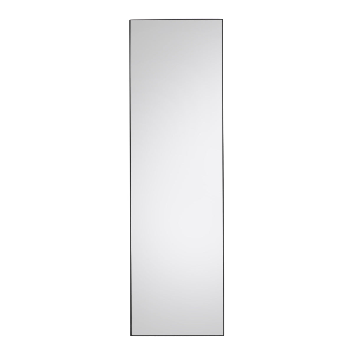 Gallery Direct Hurston Leaner Mirror Black 500x1700mm