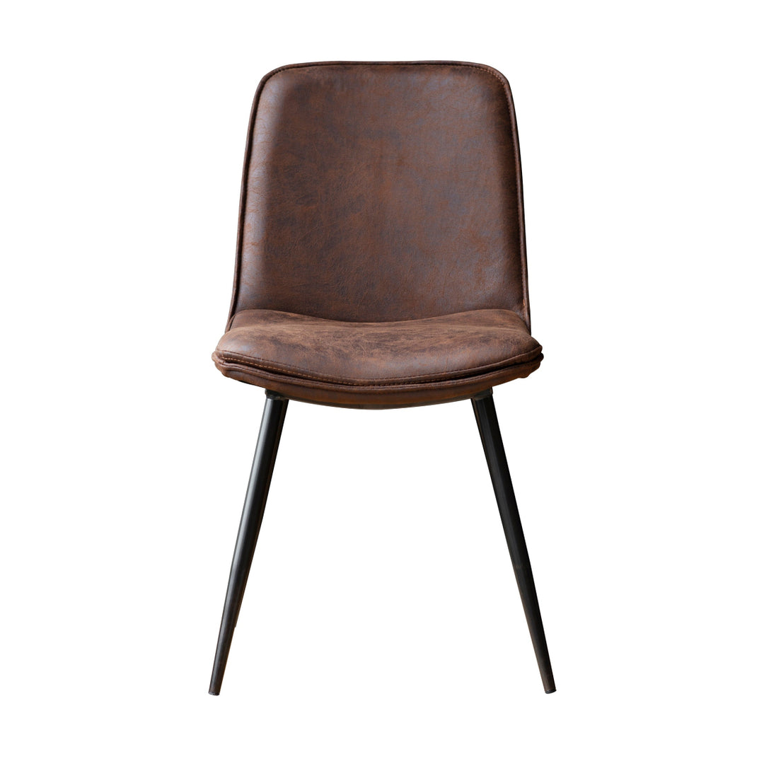 Gallery Direct Newton Chair Brown (2pk)