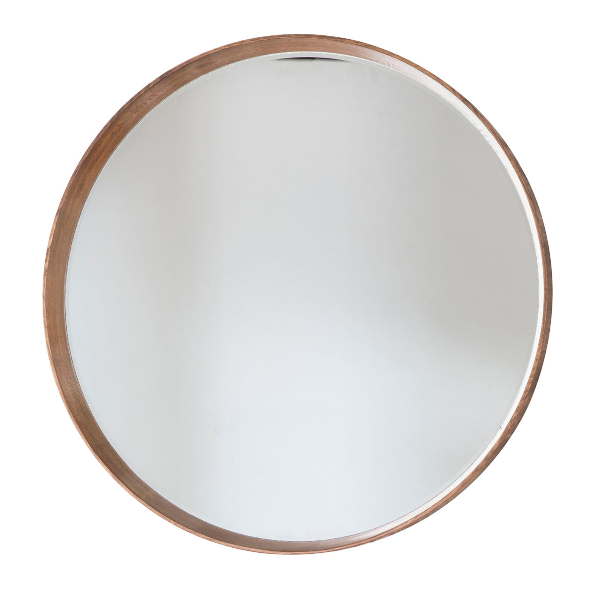 Gallery Direct Keaton Round Mirror Oak 1000x1000mm