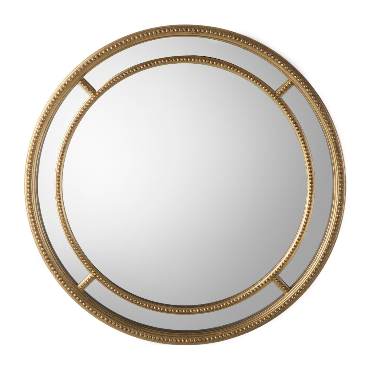 Gallery Direct Sinatra Round Mirror Gold 900x900mm