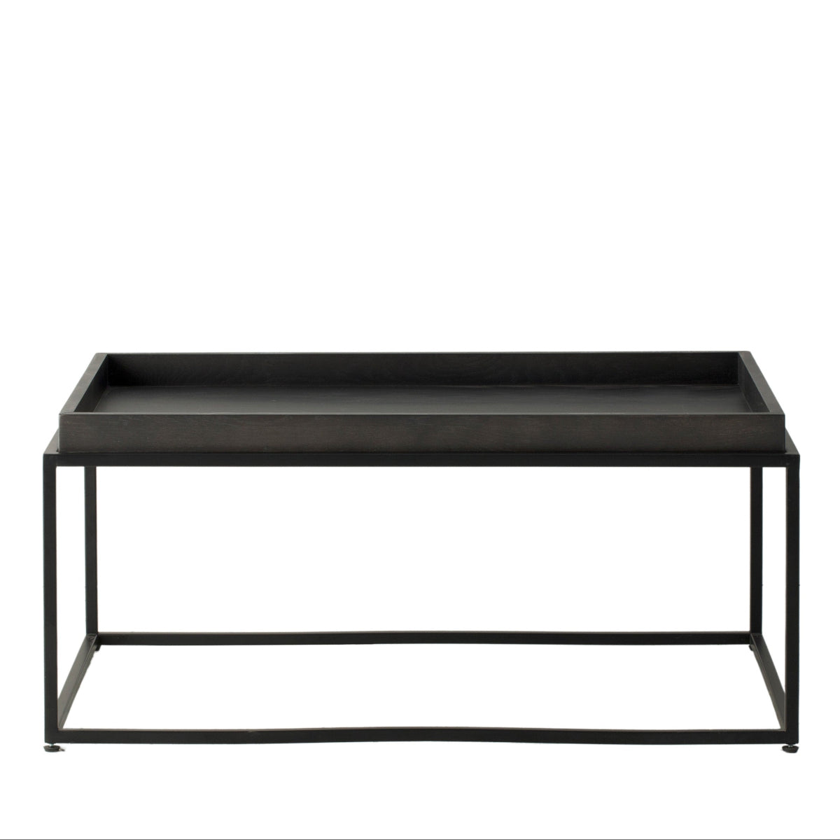Gallery Direct Forden Tray Coffee Table Black 900x600x400mm