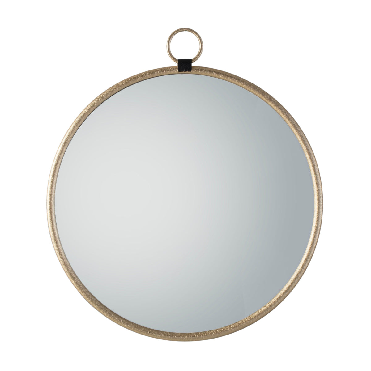 Gallery Direct Bayswater Gold Round Mirror 610x700mm