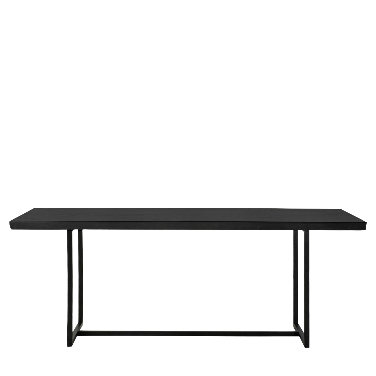 Gallery Direct Forden Dining Table Black 900x2200x750mm