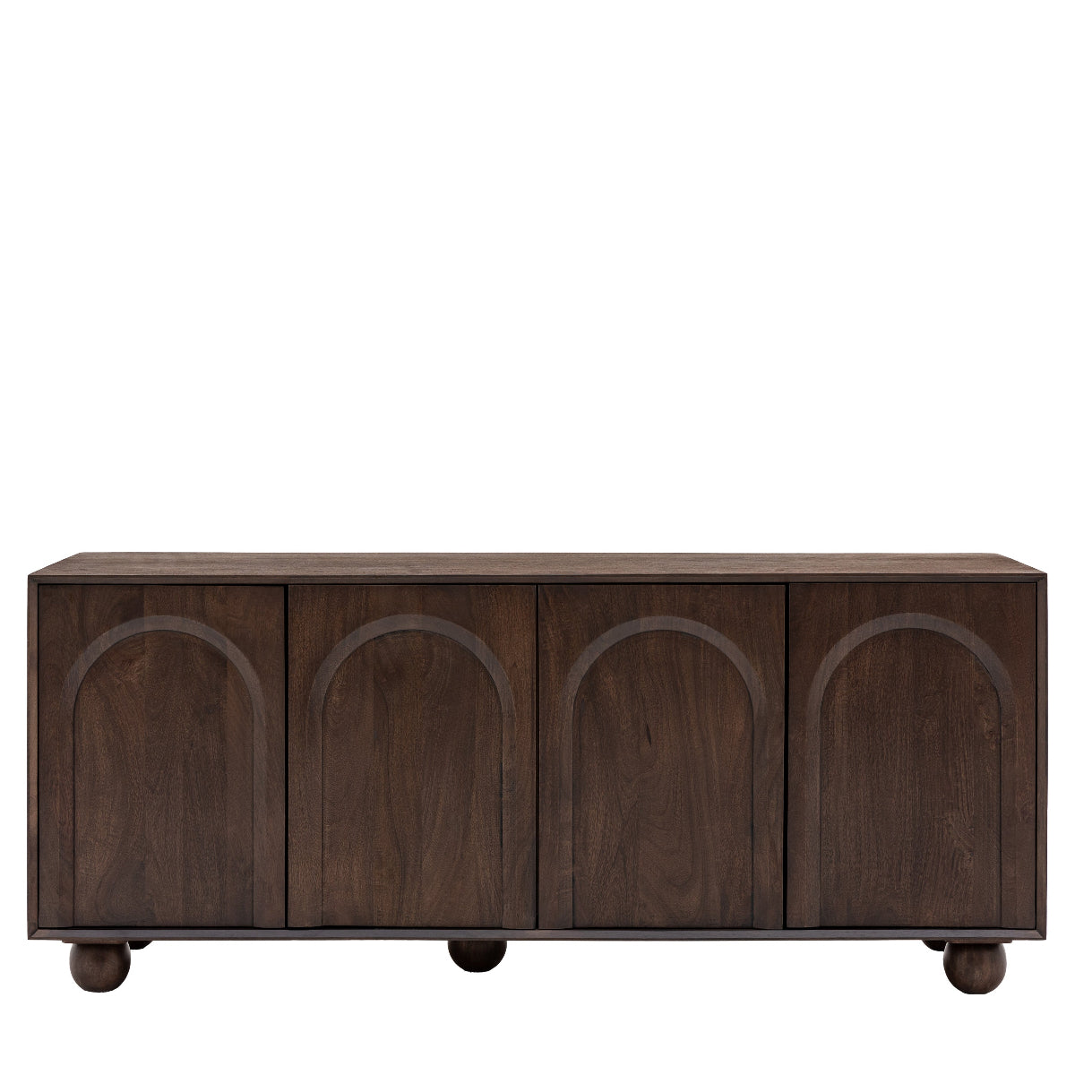 Gallery Direct Arc 4 Door Sideboard 1660x450x700mm
