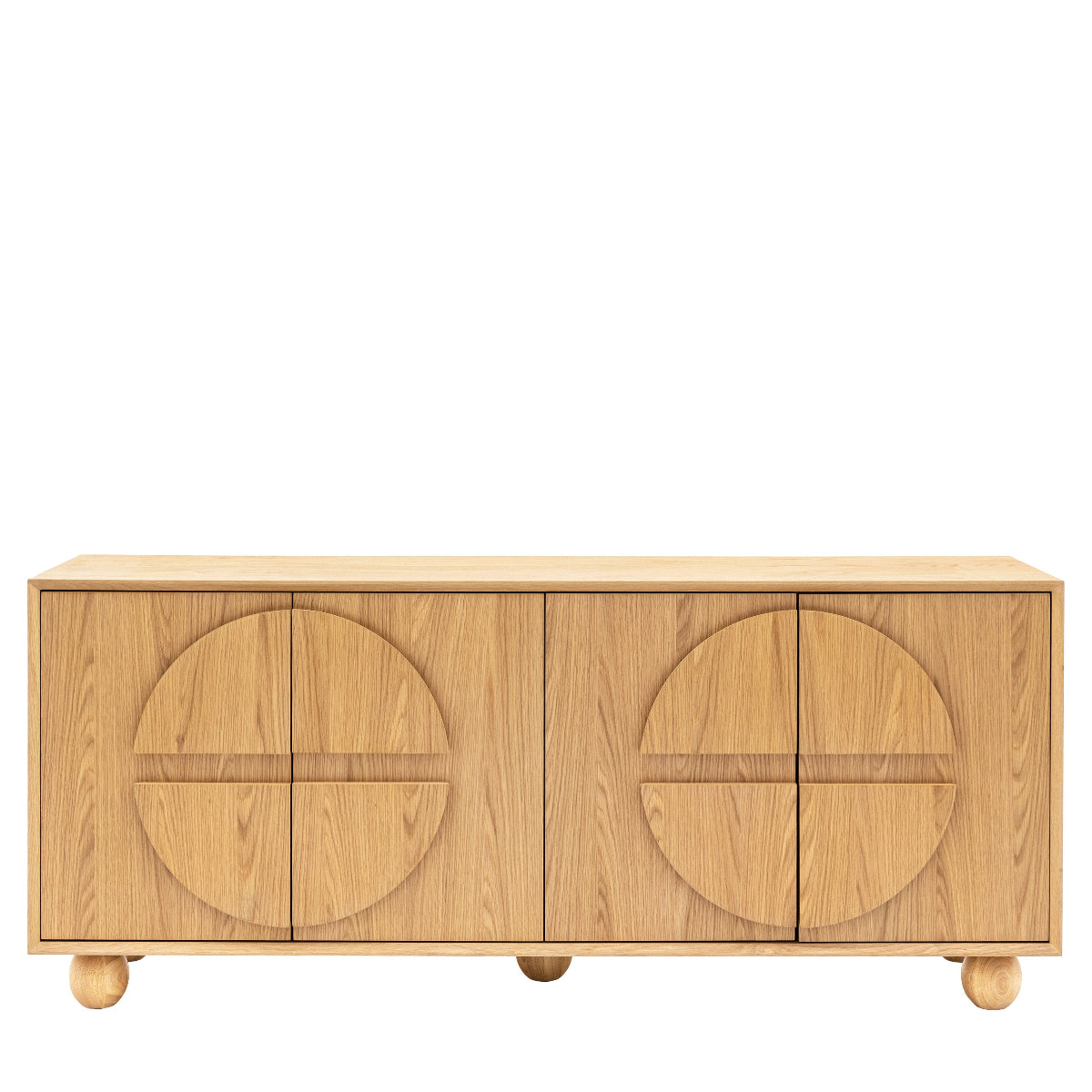 Gallery Direct Geo 4 Door Sideboard 1664x450x700mm