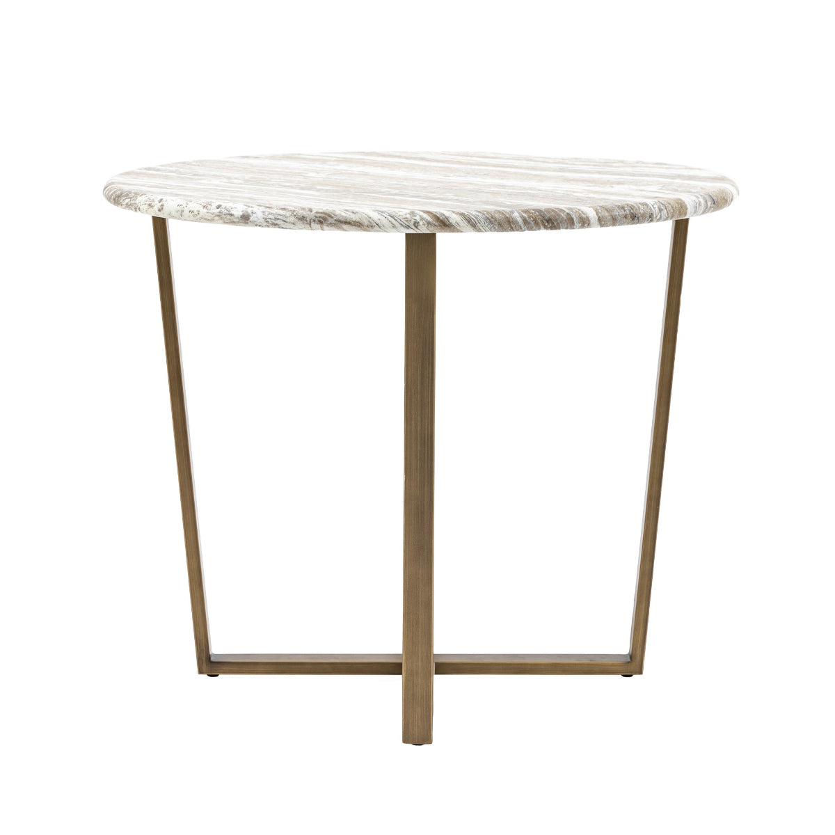 Gallery Direct Lusso Round Dining Table 900x900x750mm