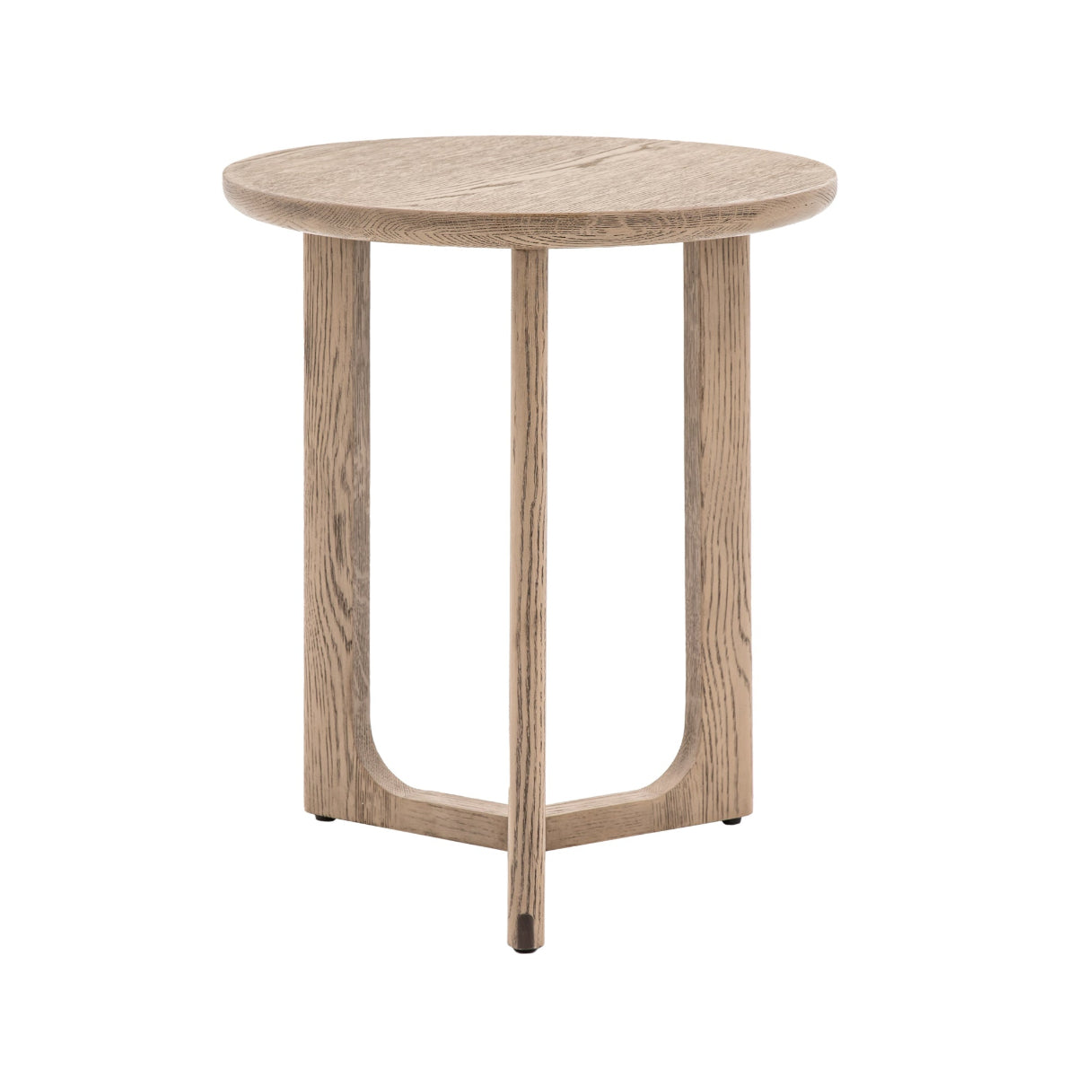 Gallery Direct Craft Side Table Smoked 500x500x550mm