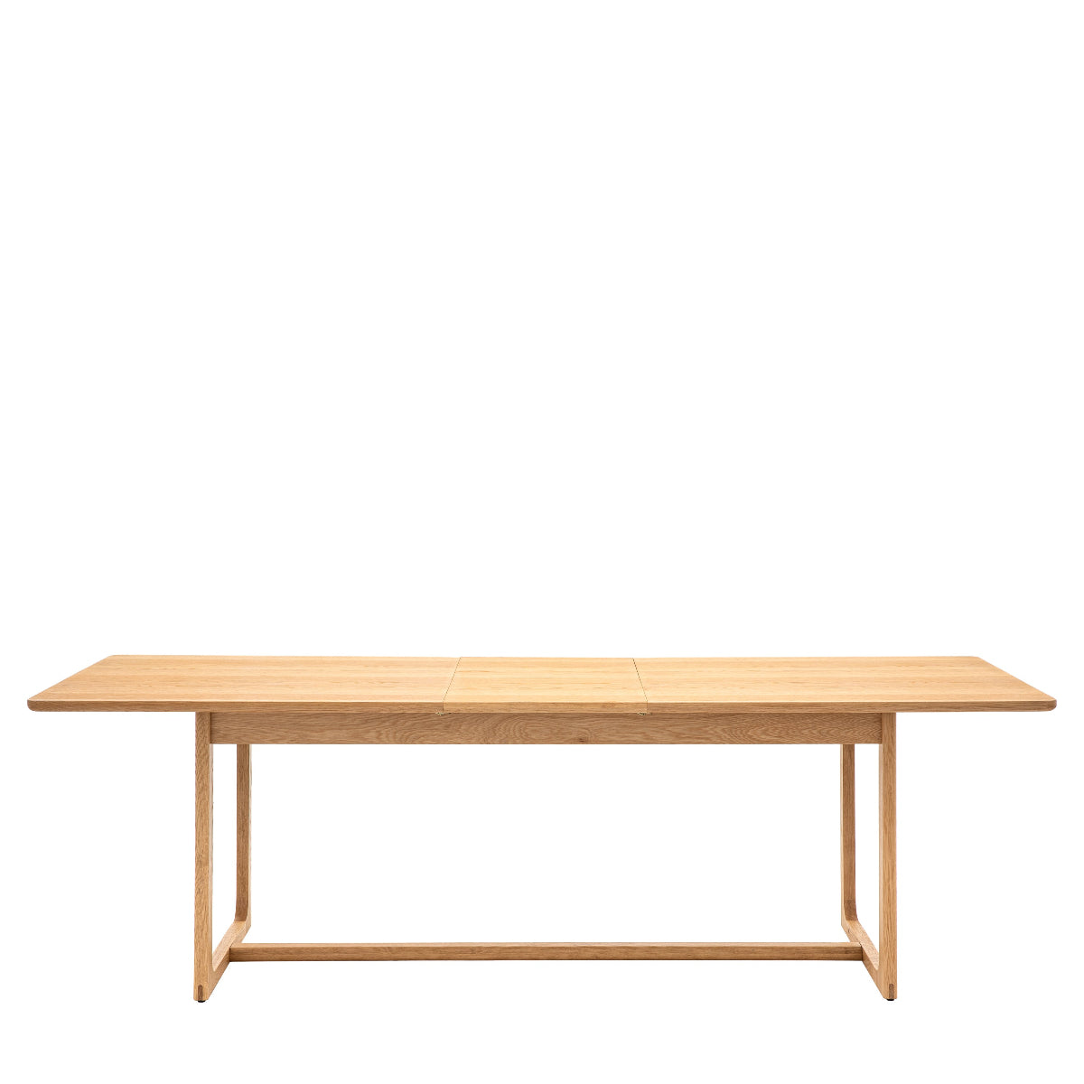 Gallery Direct Craft Ext Dining Table Natural 2000/2500x950x750mm