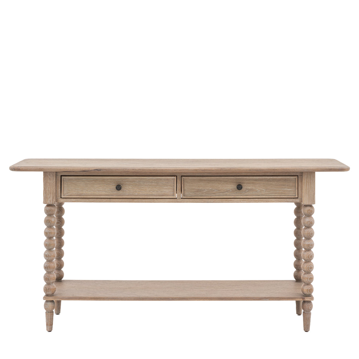 Gallery Direct Artisan 2 Drawer Console Table 1650x400x800mm