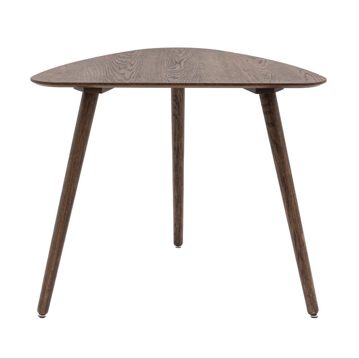 Gallery Direct Hatfield Dining Table Smoked 800x900x750mm