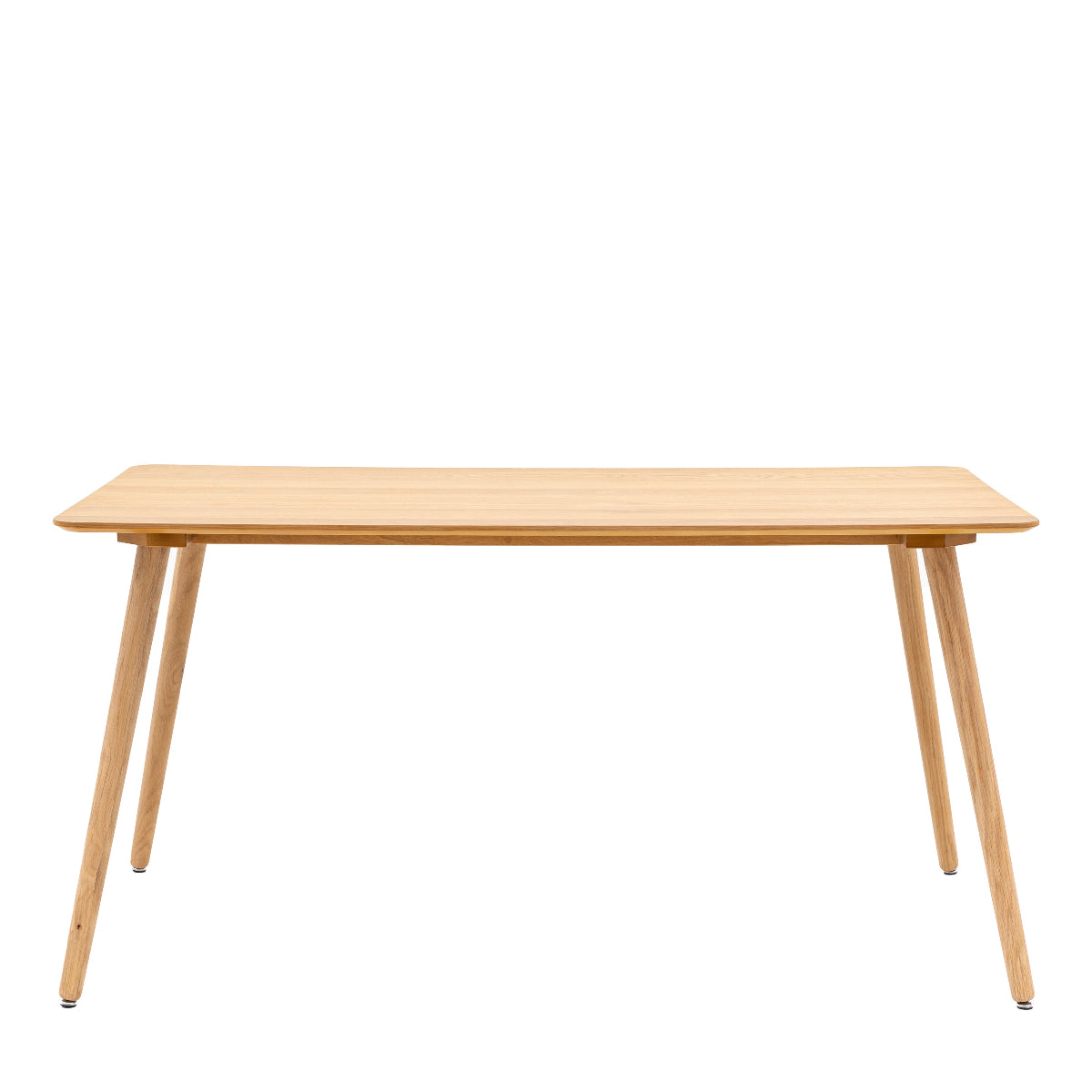 Gallery Direct Hatfield Dining Table Natural 1500x800x750mm