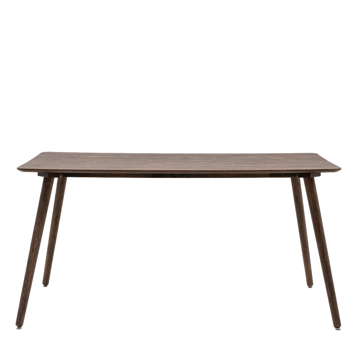 Gallery Direct Hatfield Dining Table Smoked 1500x800x750mm