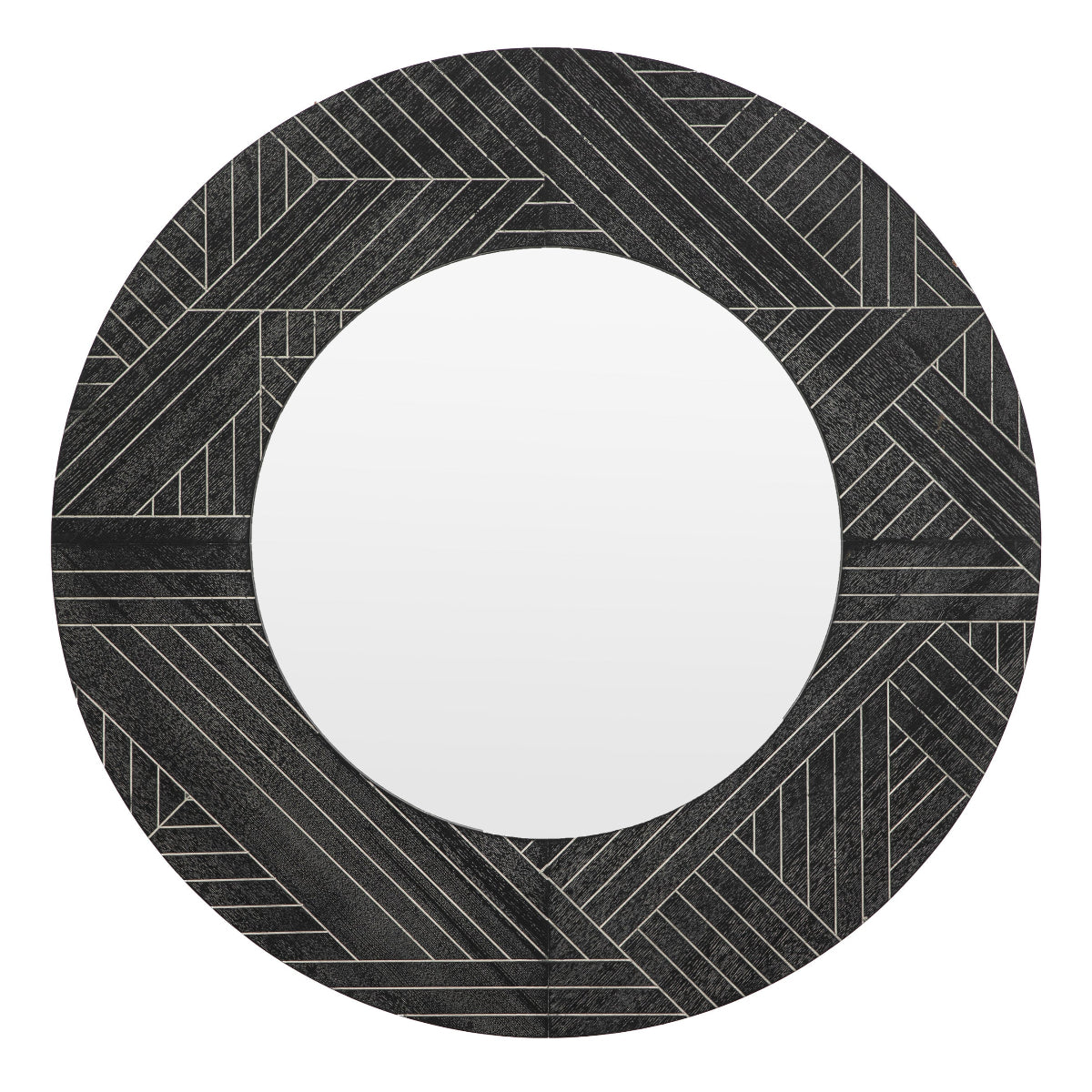 Gallery Direct Kakuda Round Mirror 900x40x900mm