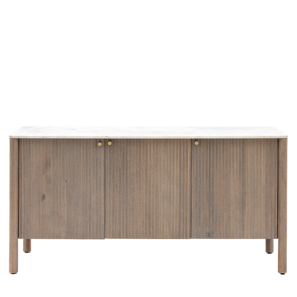 Gallery Direct Marmo 3 Door Sideboard 1516x450x750mm