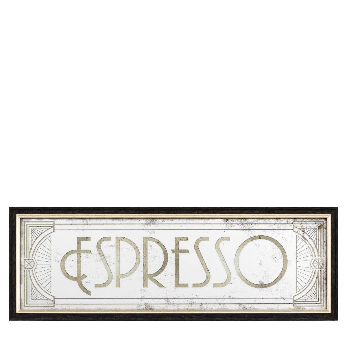 Gallery Direct Espresso Mirror 690x240mm