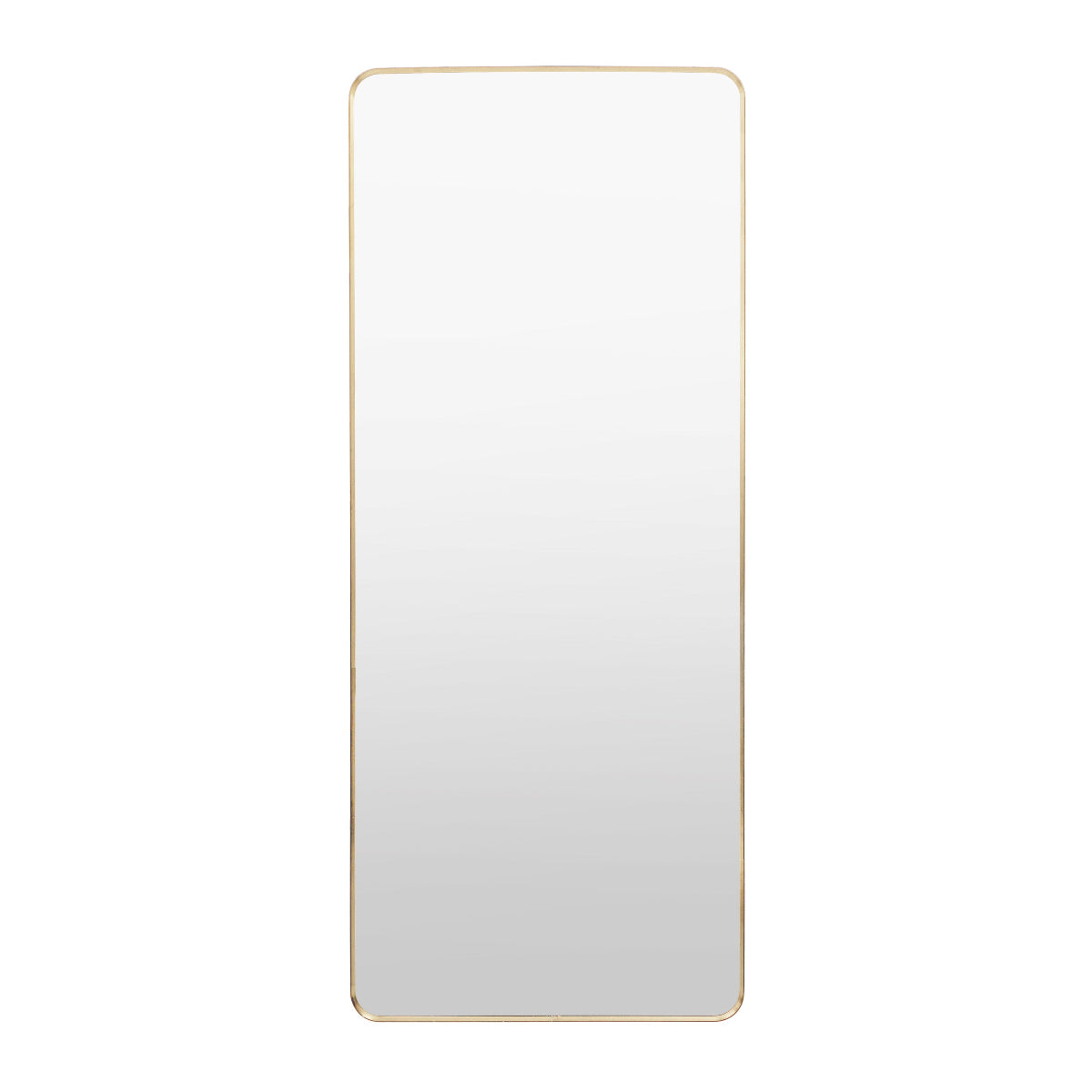 Gallery Direct Holworth Leaner Mirror Gold 700x35x1700