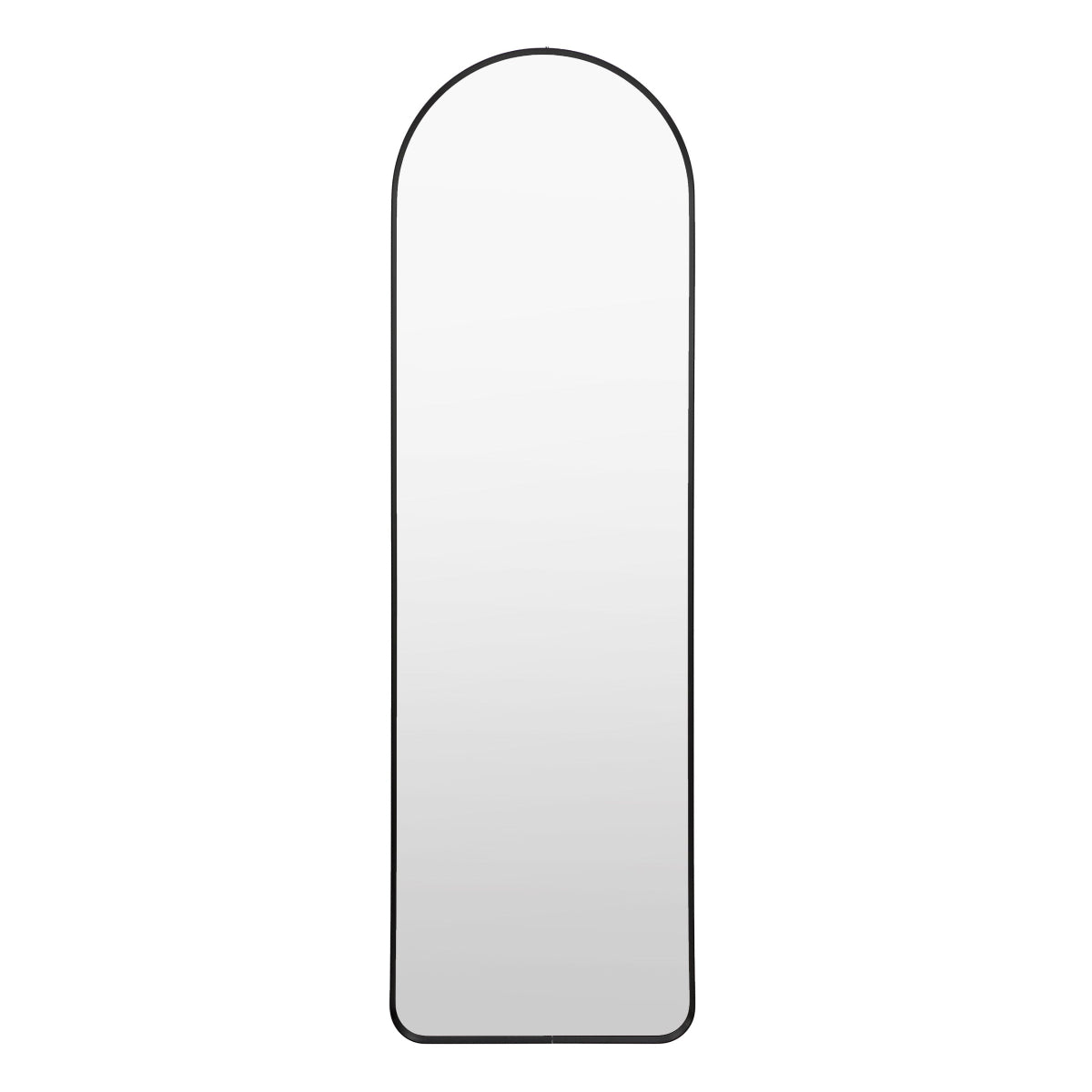 Gallery Direct Holworth Arch Mirror Black 450x35x1500mm