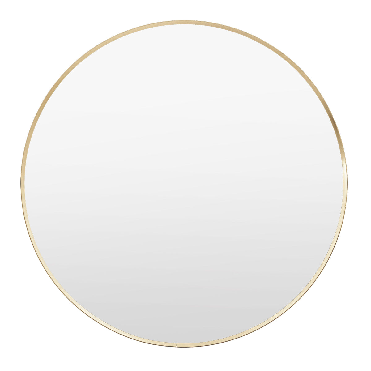 Gallery Direct Holworth Large Round Mirror Gold 800x35x800