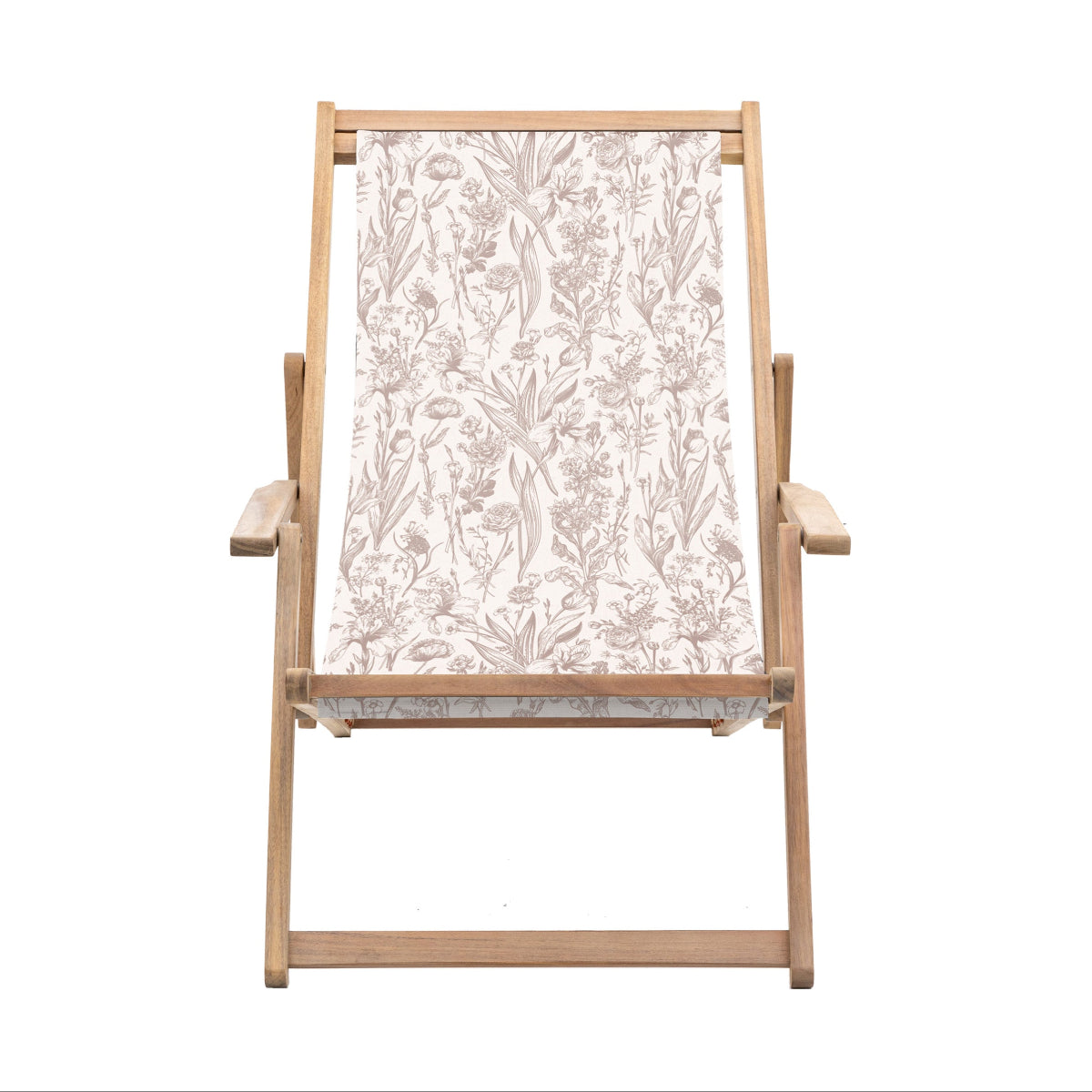 Gallery Direct Creta Deck Chair Clay Flora