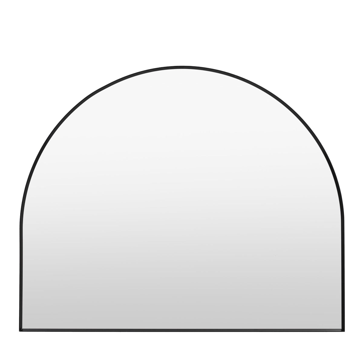 Gallery Direct Holworth Overmantle Mirror Black 900x1100mm