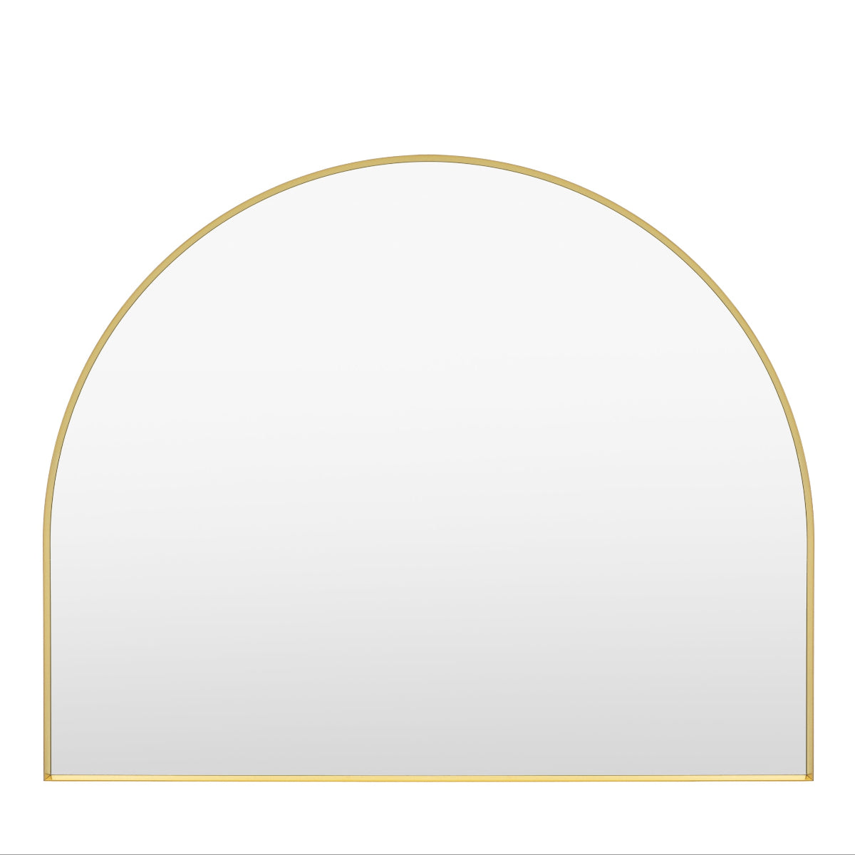 Gallery Direct Holworth Overmantle Mirror Gold 900x1100mm