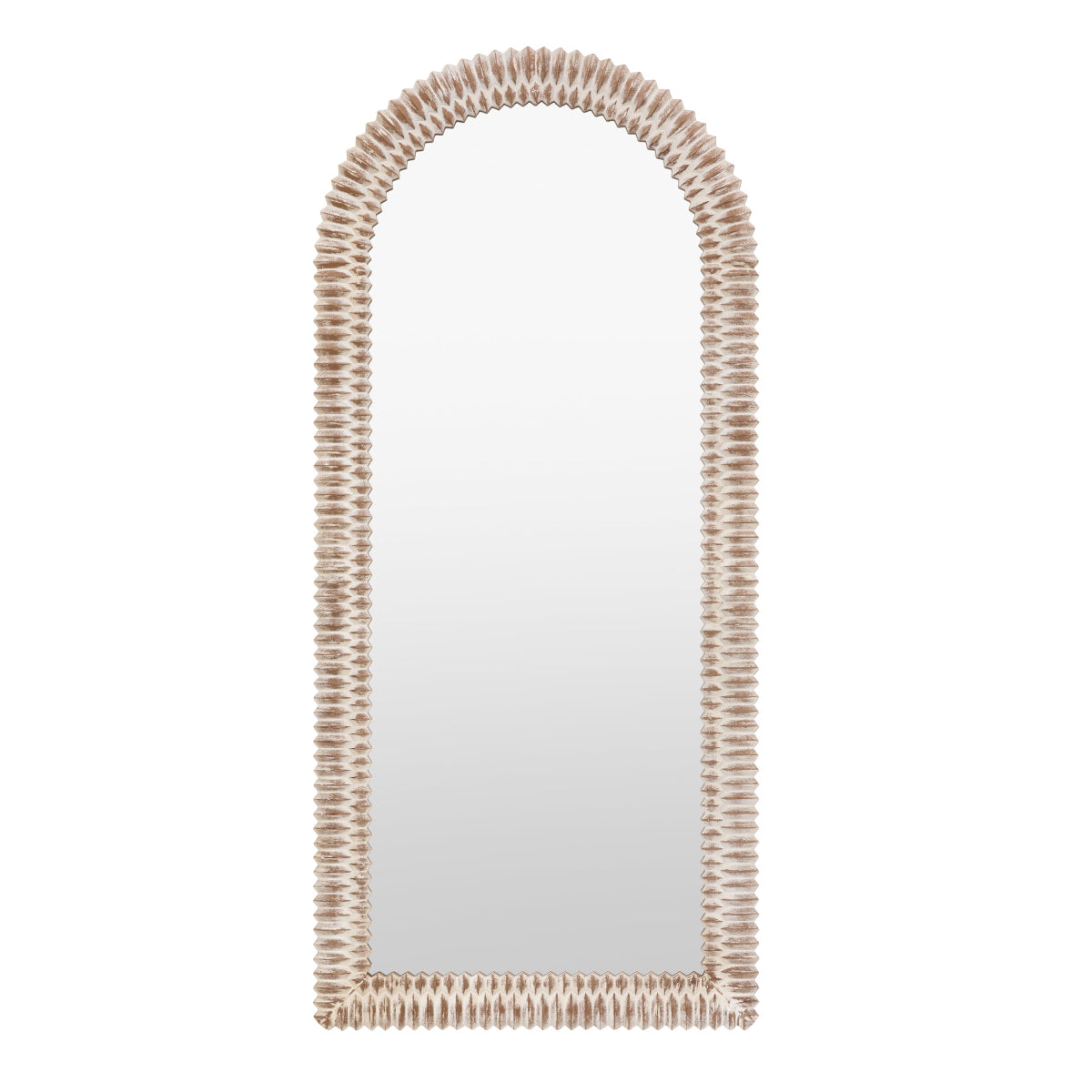 Gallery Direct Pimlico Arch Leaner White Wash 770x1700mm
