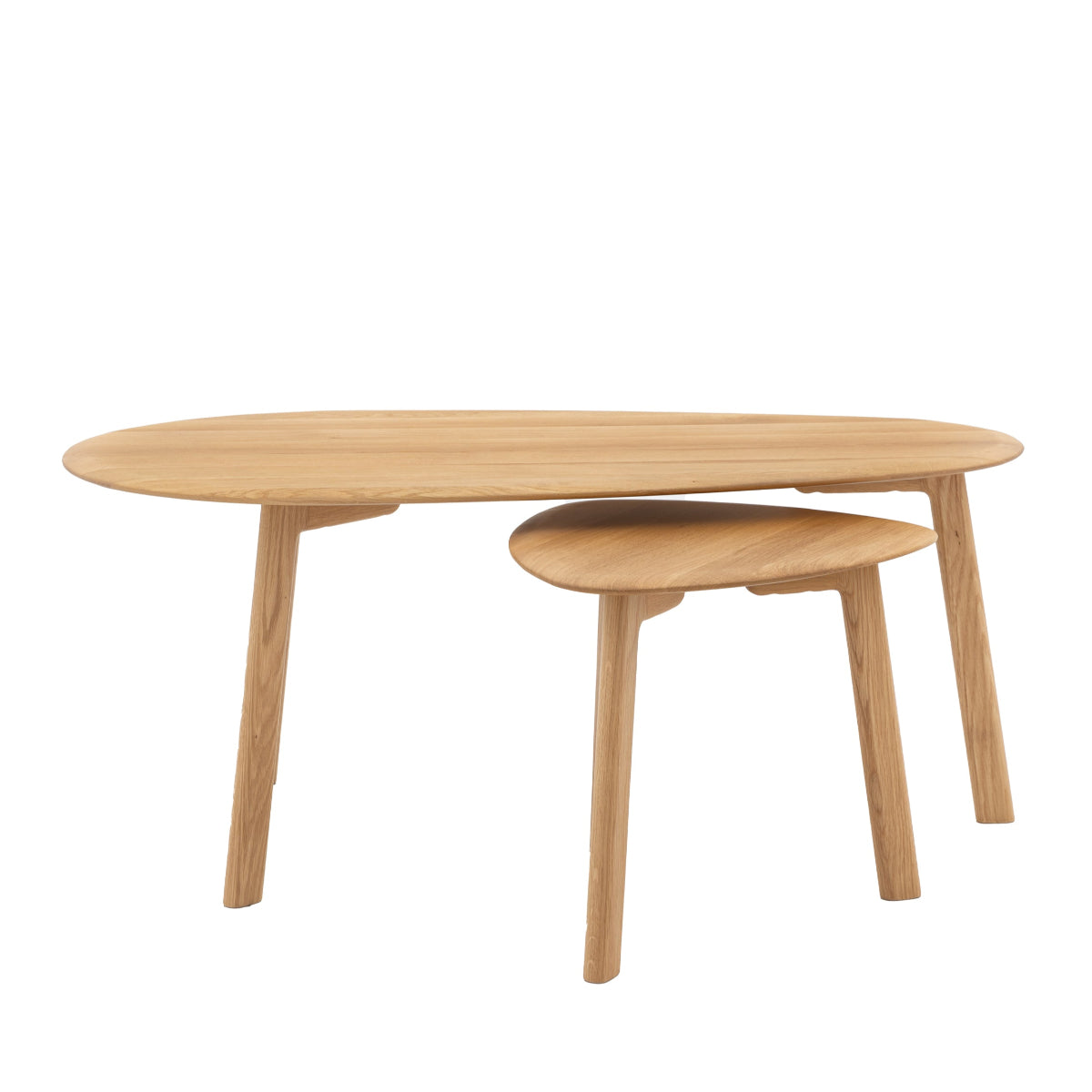 Gallery Direct Madrid Coffee Table Nest 1100x600x450mm