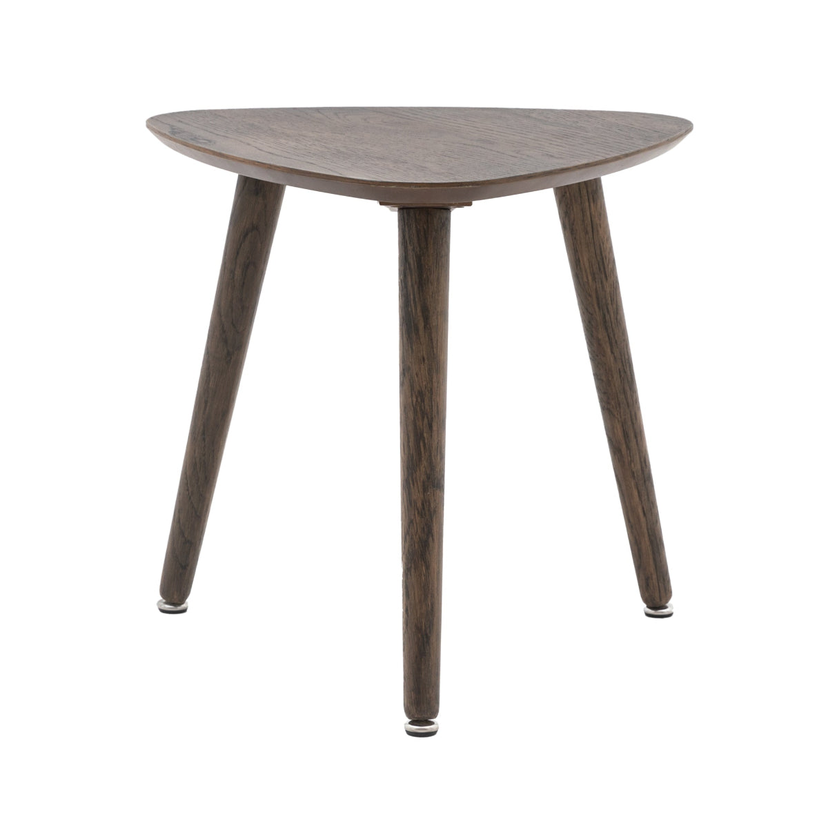 Gallery Direct Hatfield Side Table Smoked 430x430x450mm