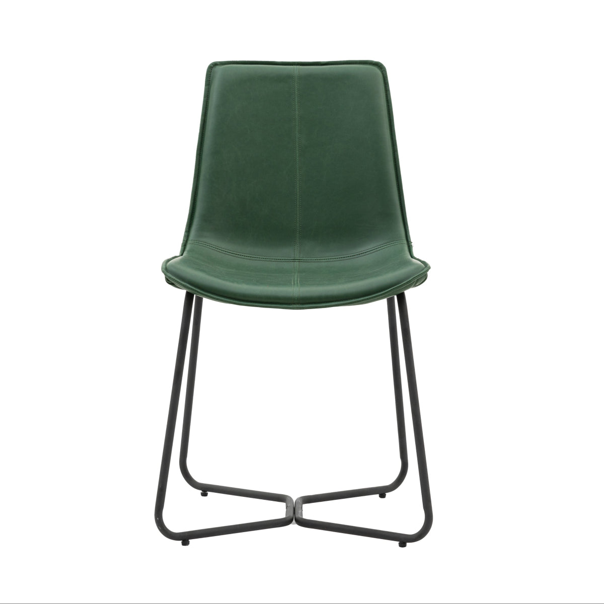 Gallery Direct Hawking Chair Green (2pk) 490x550x860mm