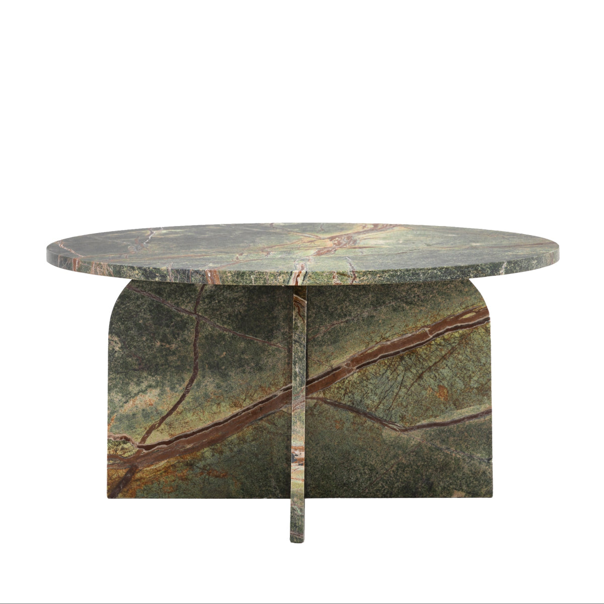 Gallery Direct Amalfi Coffee Table Ember 800x800x400mm