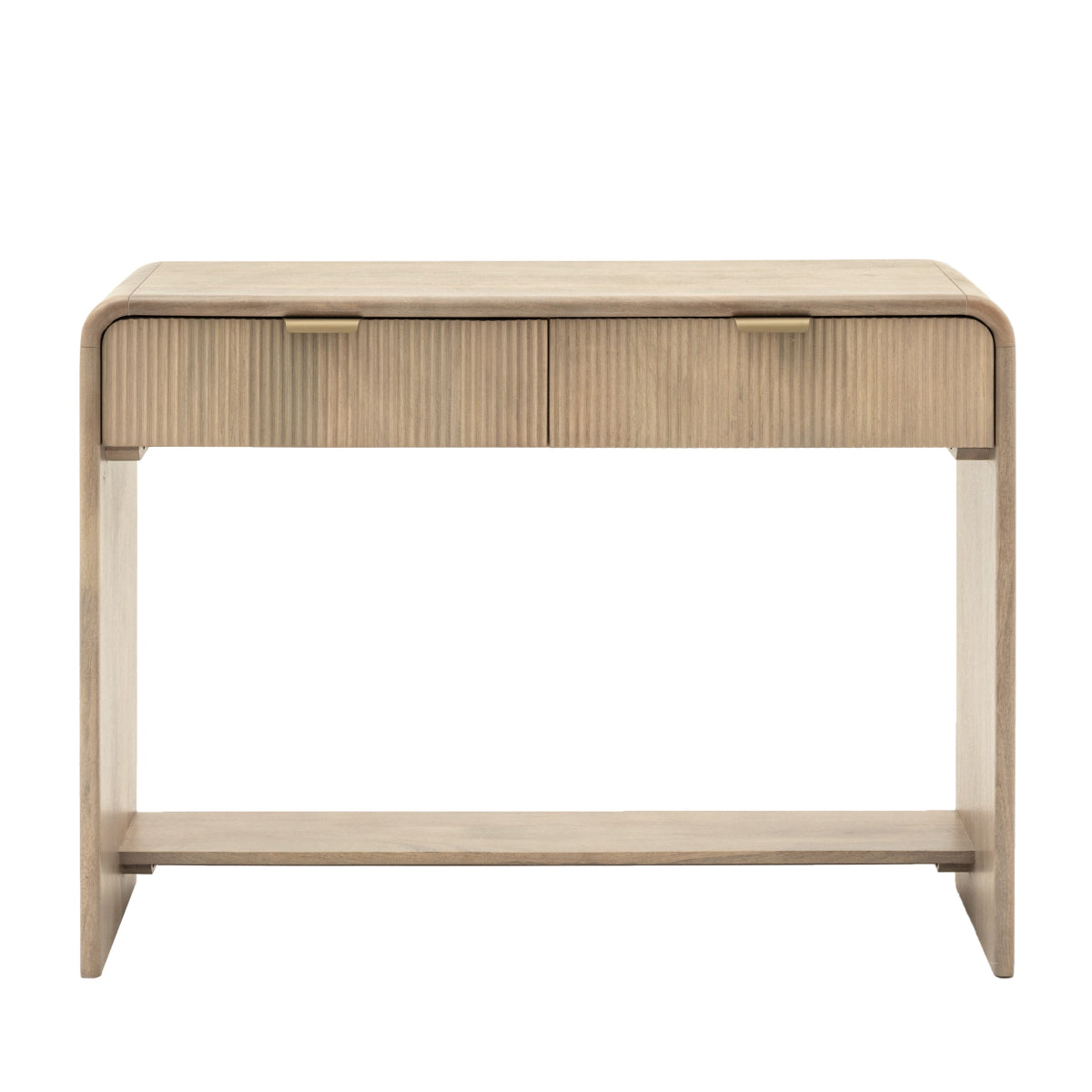 Gallery Direct Colonna 2 Drawer Console 1100x380x800mm