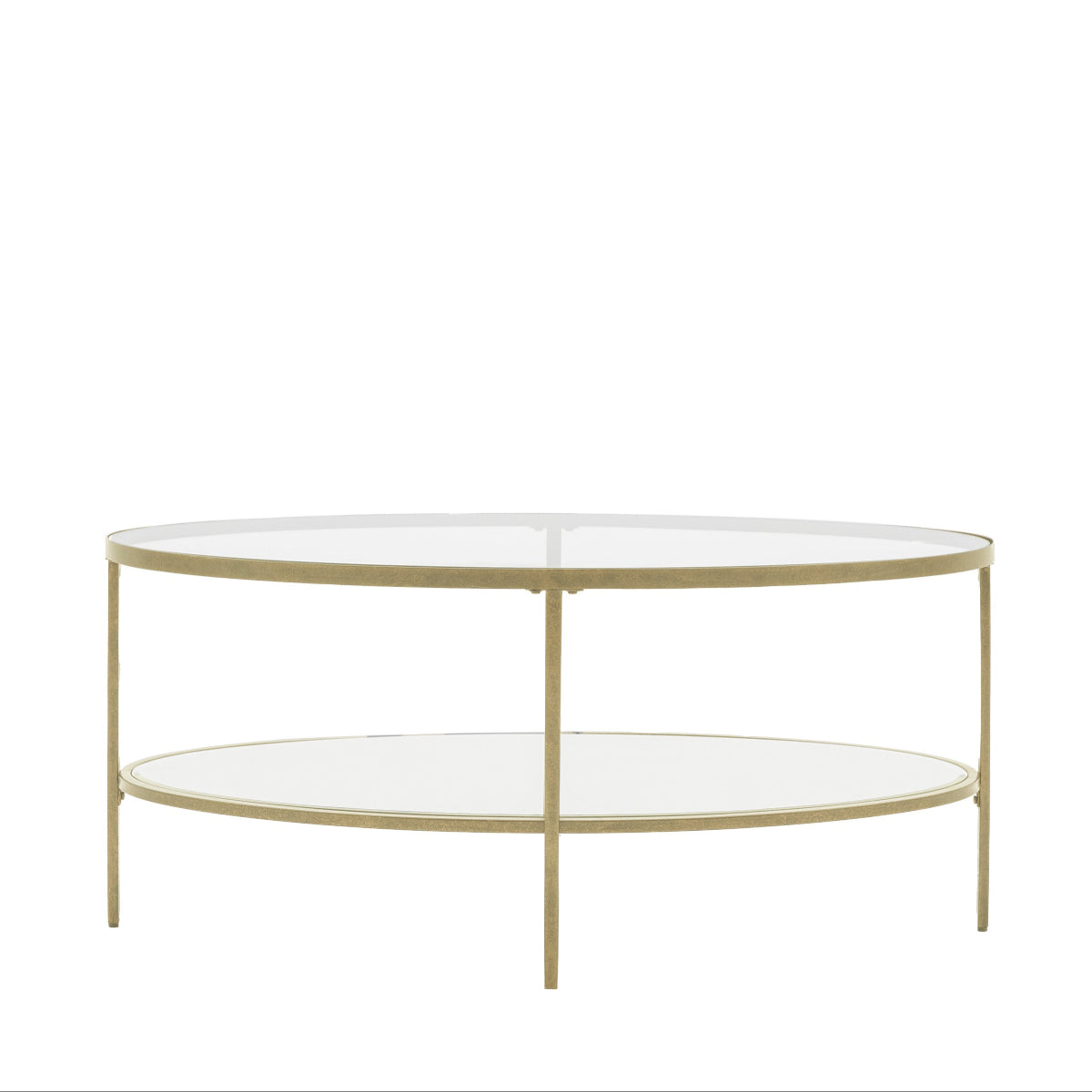 Gallery Direct Hudson Coffee Table Champagne 1120x610x510mm