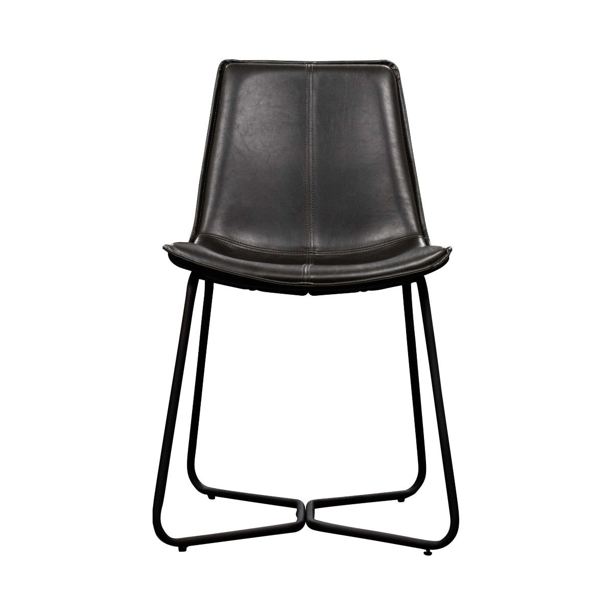 Gallery Direct Hawking Chair Charcoal (2pk) 490x550x860mm