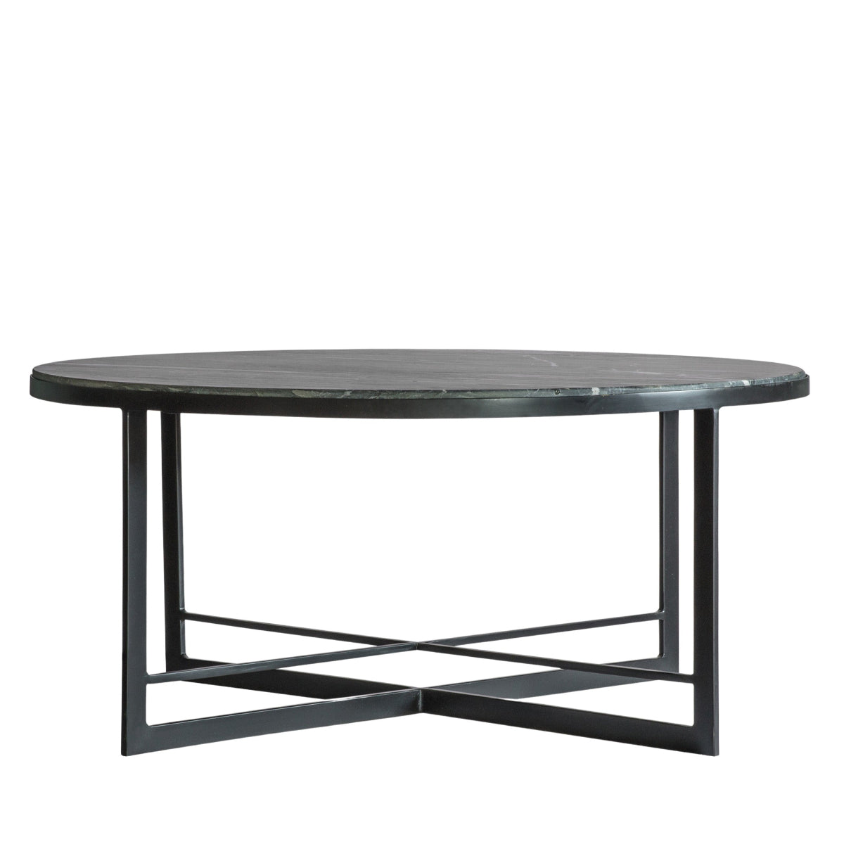 Gallery Direct Necton Coffee Table Black 900x900x400mm