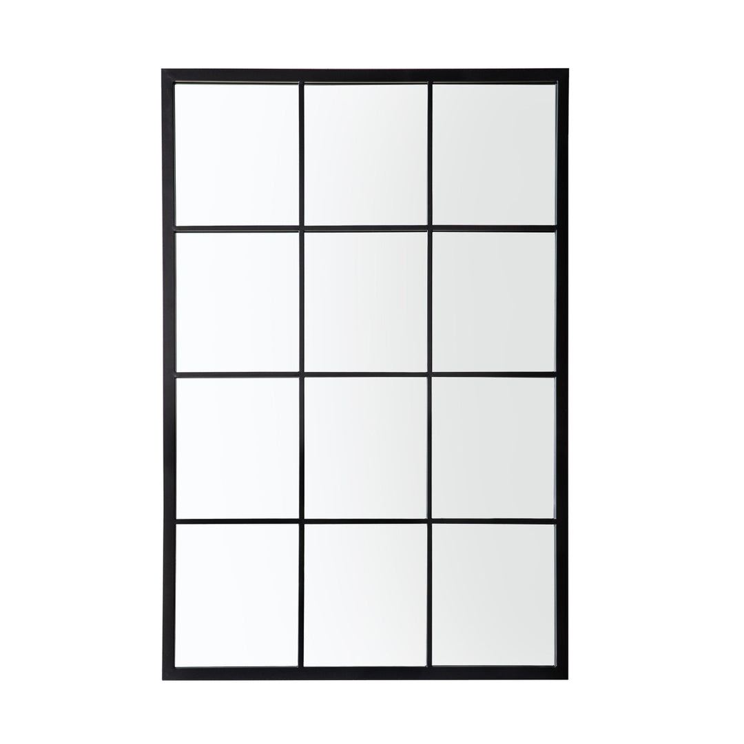 Gallery Direct Darland Outdoor Mirror Black 1200x800mm