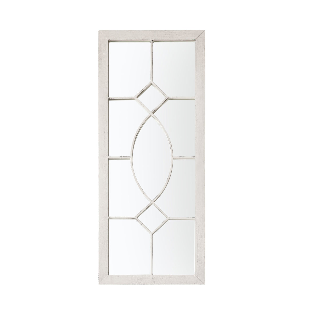 Gallery Direct Chatham Outdoor Mirror White 1050x400mm