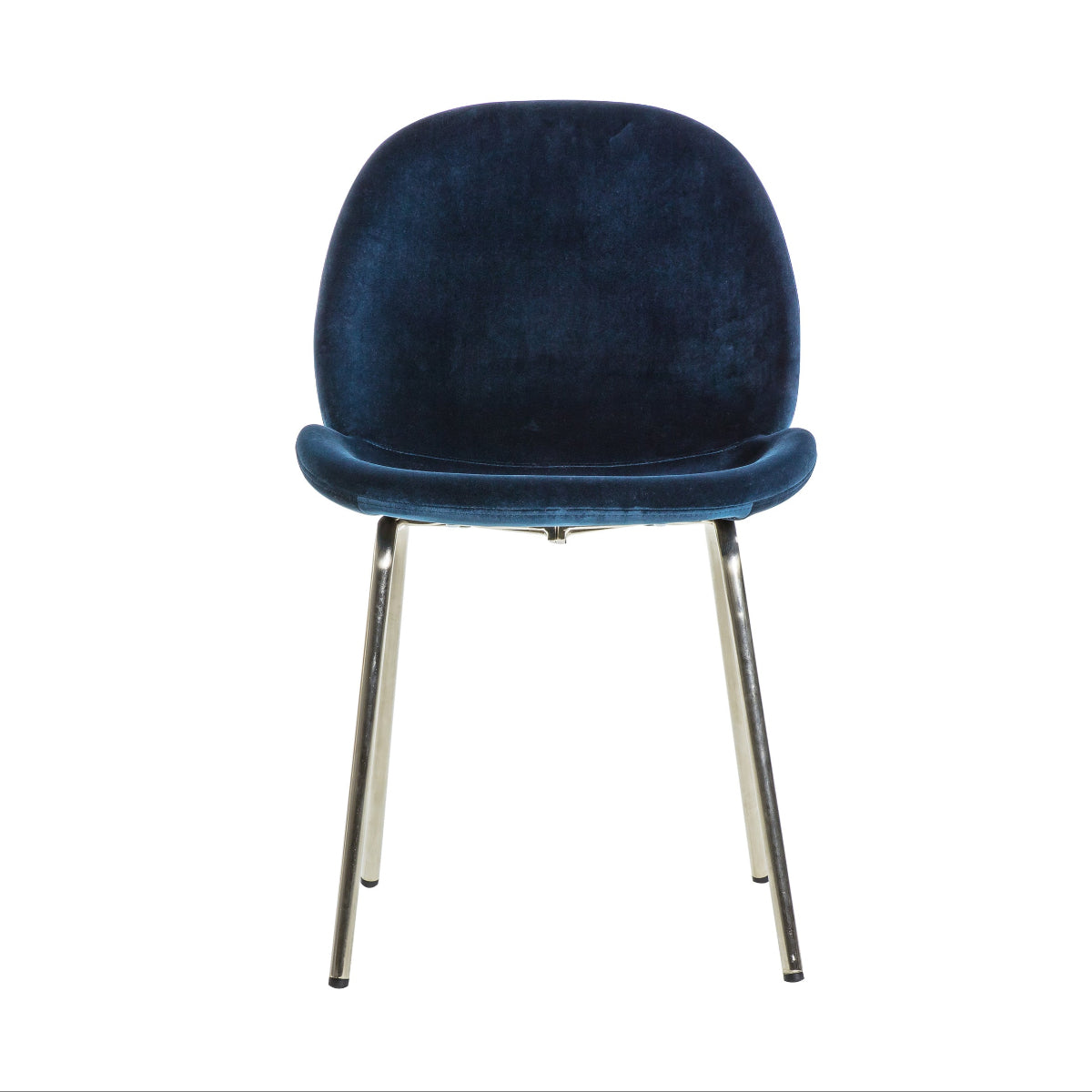 Gallery Direct Flanagan Chair Petrol Blue Velvet (2pk)