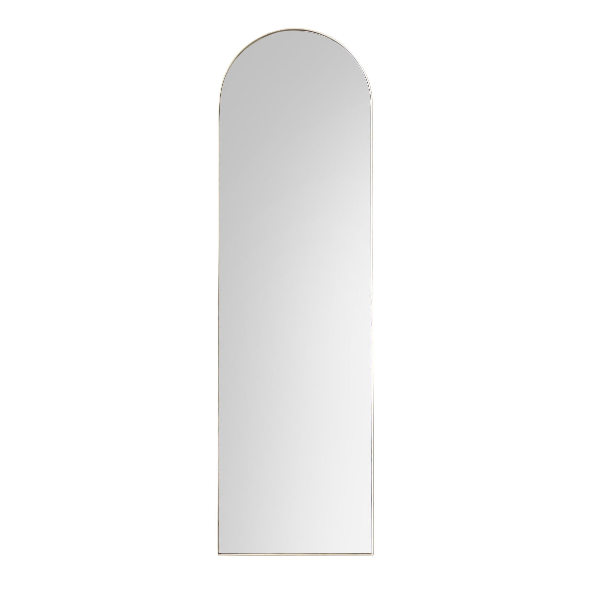 Gallery Direct Hurston Arch Mirror Champagne 500x30x1700mm
