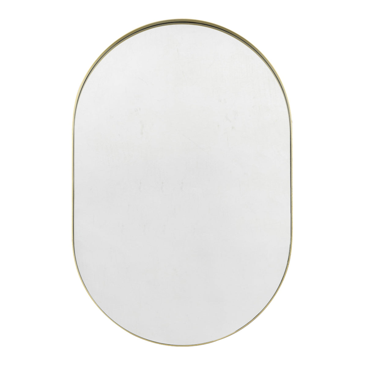 Gallery Direct Hurston Elipse Mirror Champagne 600x30x900mm