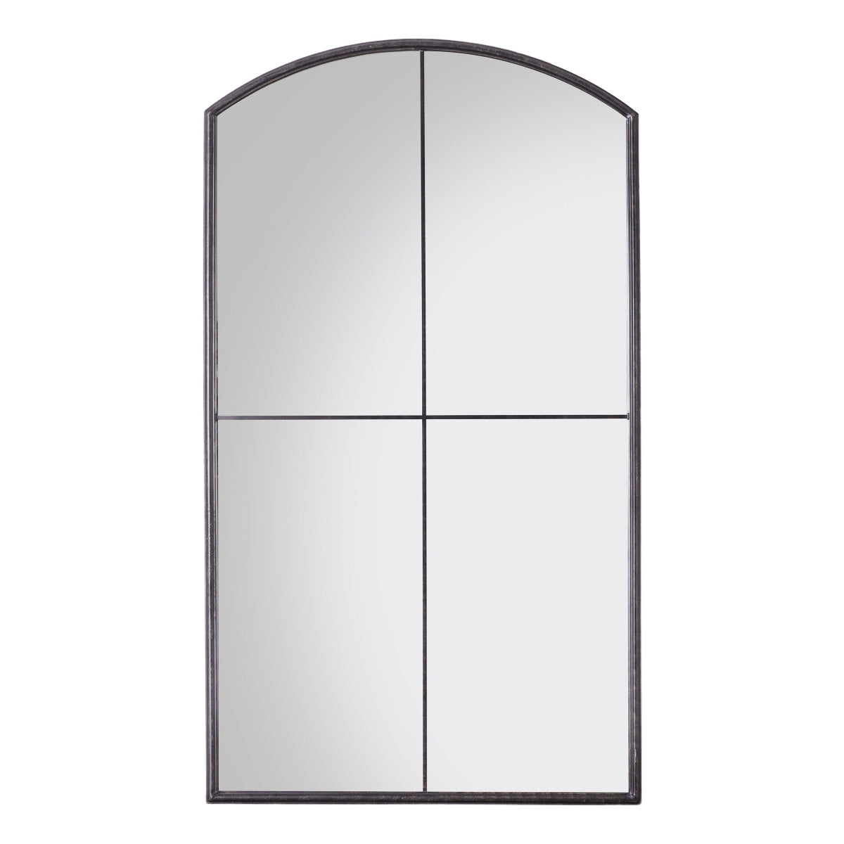 Gallery Direct Frida Large Mirror Black 900x30x1600mm