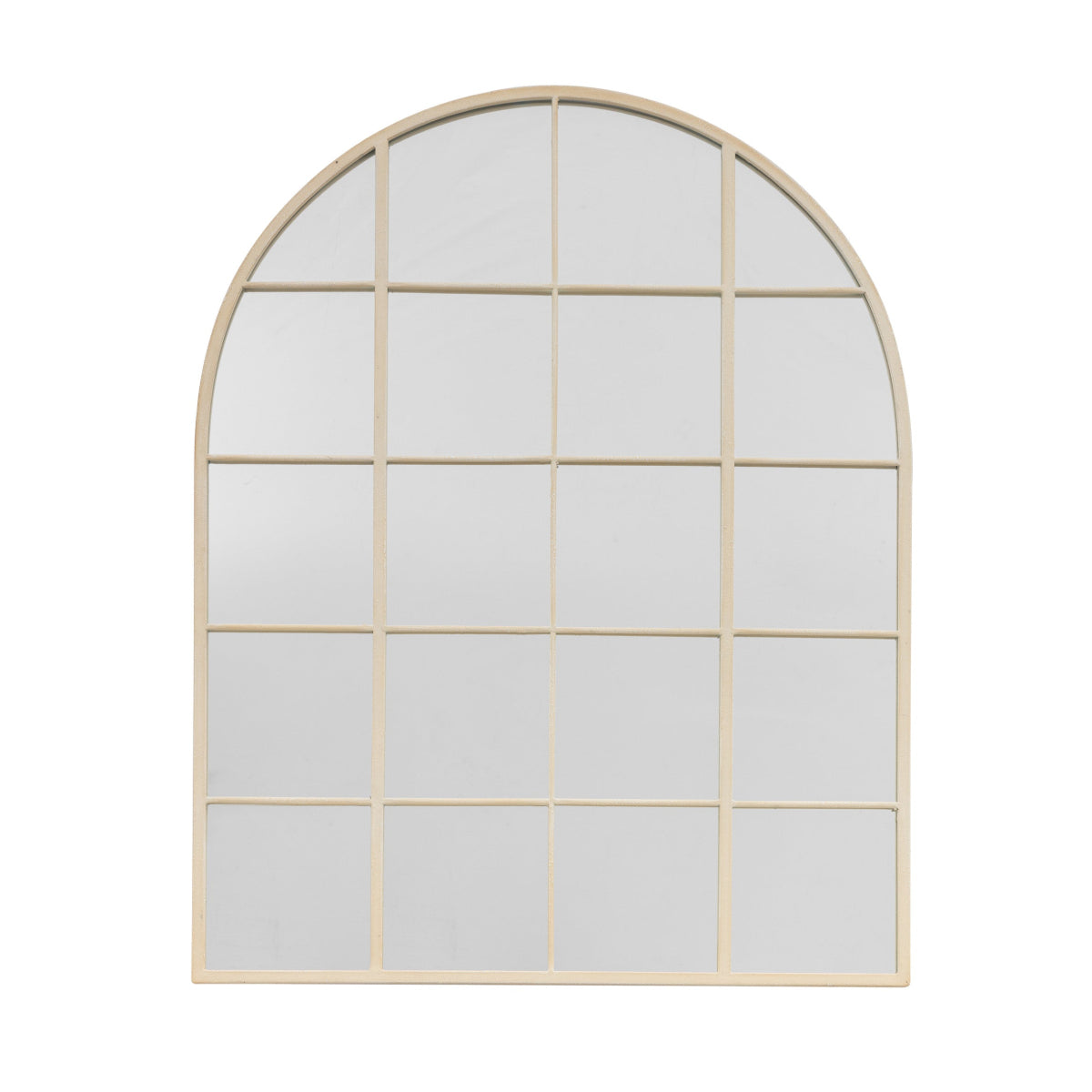 Gallery Direct Hampstead Arch Mirror White 760x950mm