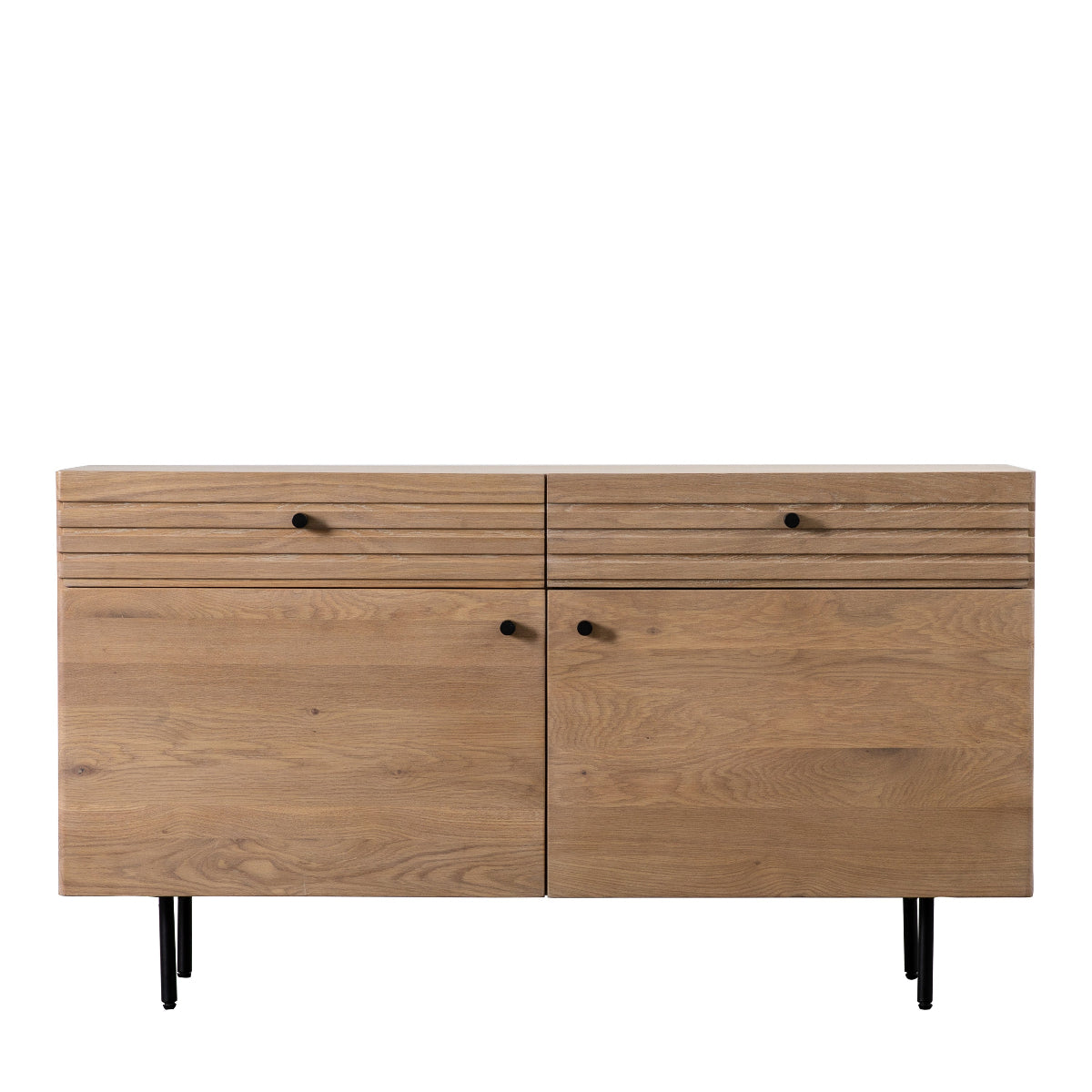 Gallery Direct Okayama 2 Drawer 2 Door Sideboard 1310x450x720mm