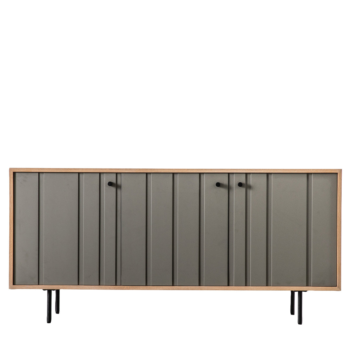 Gallery Direct Fuji 3 Door Sideboard 1500x450x700mm