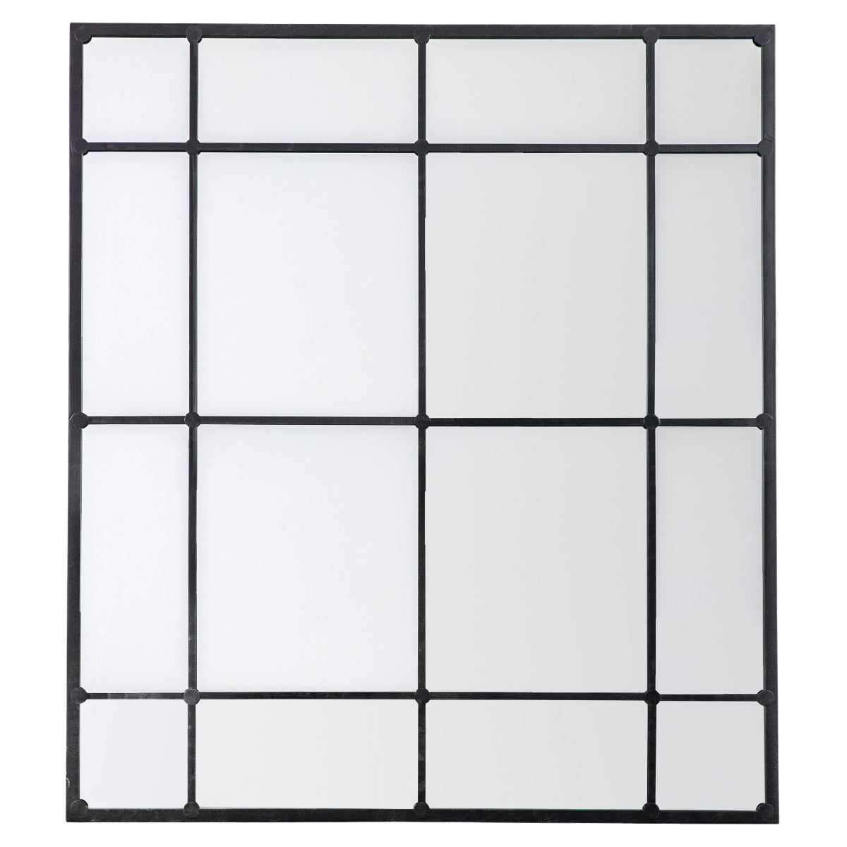 Gallery Direct Margate Mirror Black 1330x25x1500mm