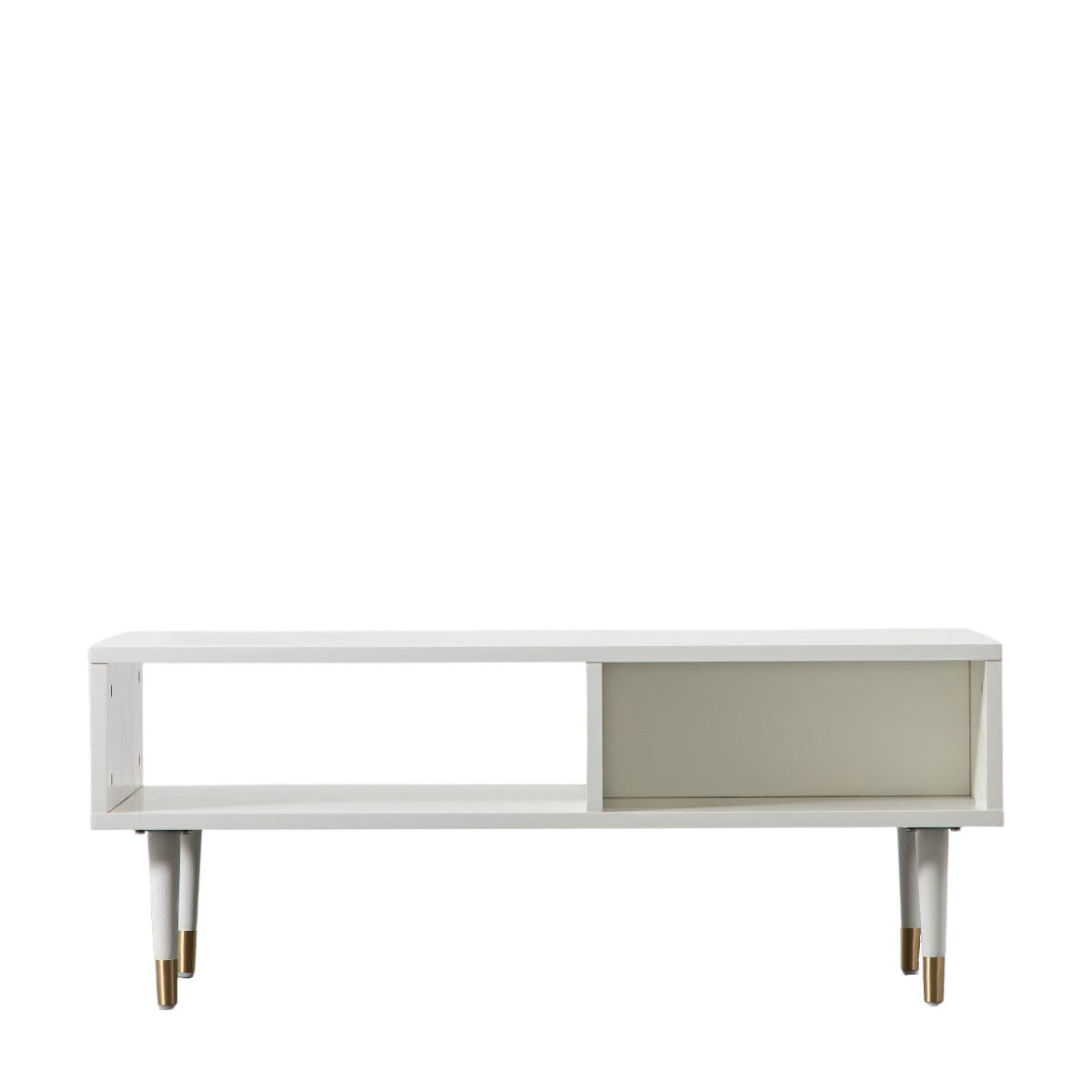 Gallery Direct Holbrook Coffee Table White 1000x500x400mm