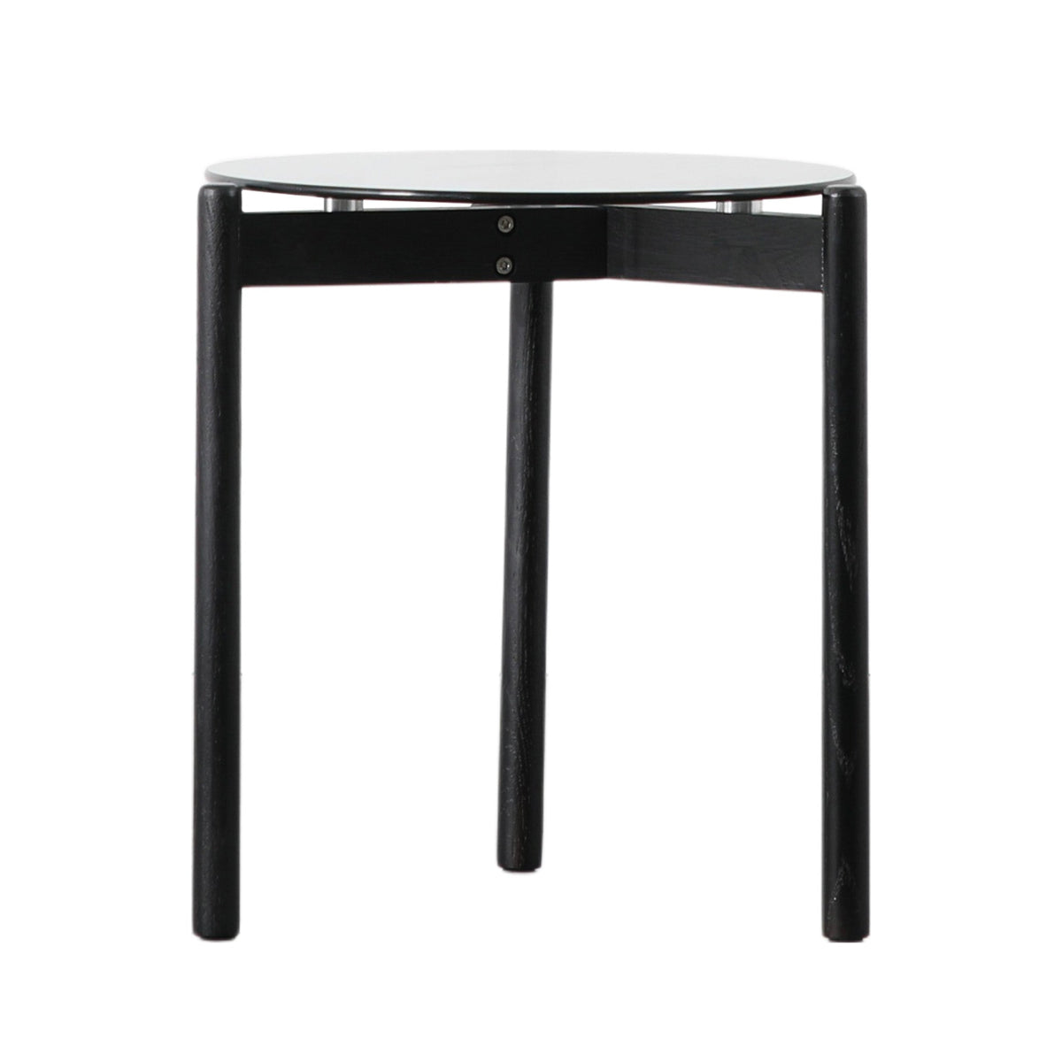 Gallery Direct Moran Side Table Black 400x400x450mm